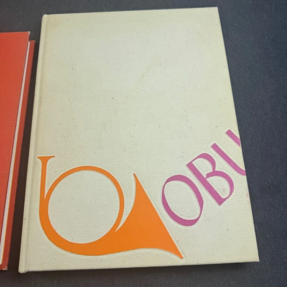 Vintage 1968 Yearbook 